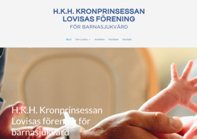 H.K.H. Kronprinsessan Lovisas förening för barnasjukvård